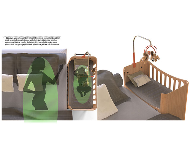 Baby Cot-B.W.C-007 - Image 3
