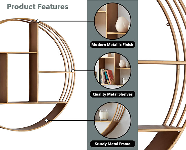 Wall Decor Shelves-H.D.S-006 - Image 3